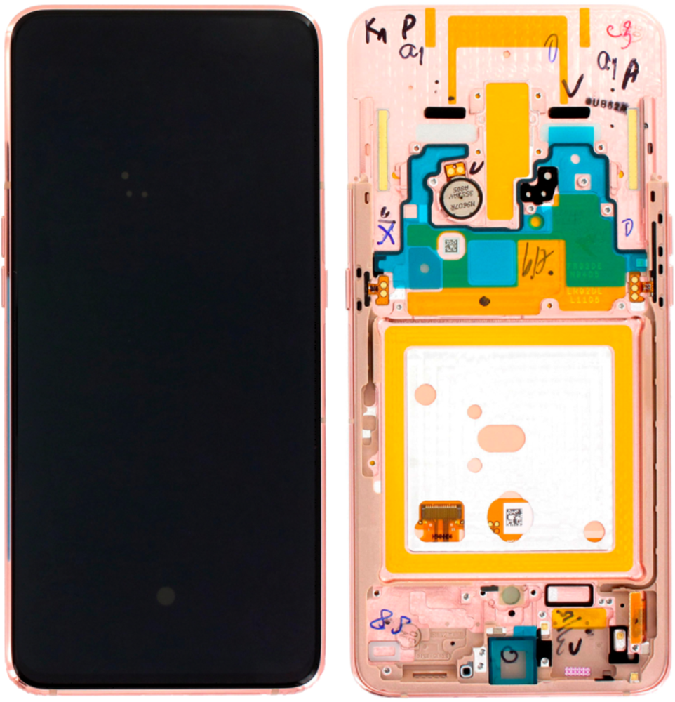 Módulo Pantalla Display (Original) - Angel Gold, Samsung Galaxy A80; SM-A805F Original Service Pack GH82-20348C