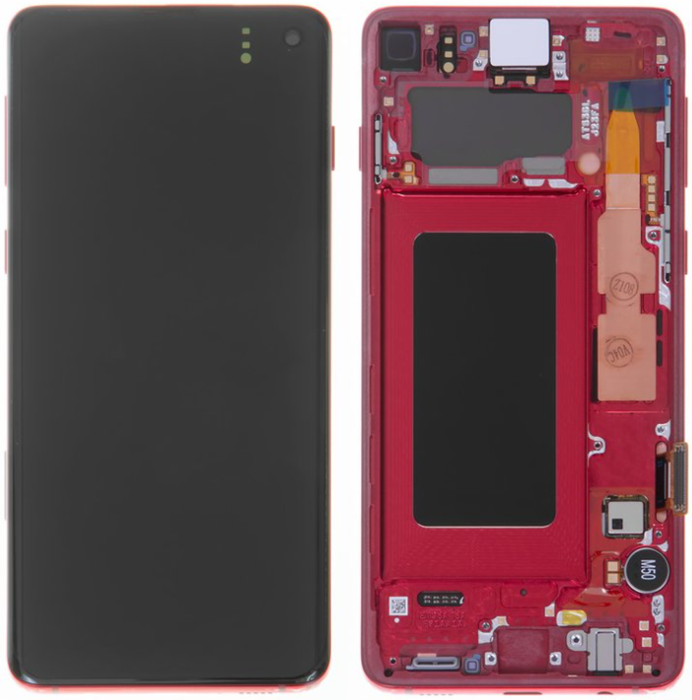 Módulo Pantalla Display (Original) - Red, Samsung Galaxy S10; SM-G973F Original Service Pack GH82-18850H