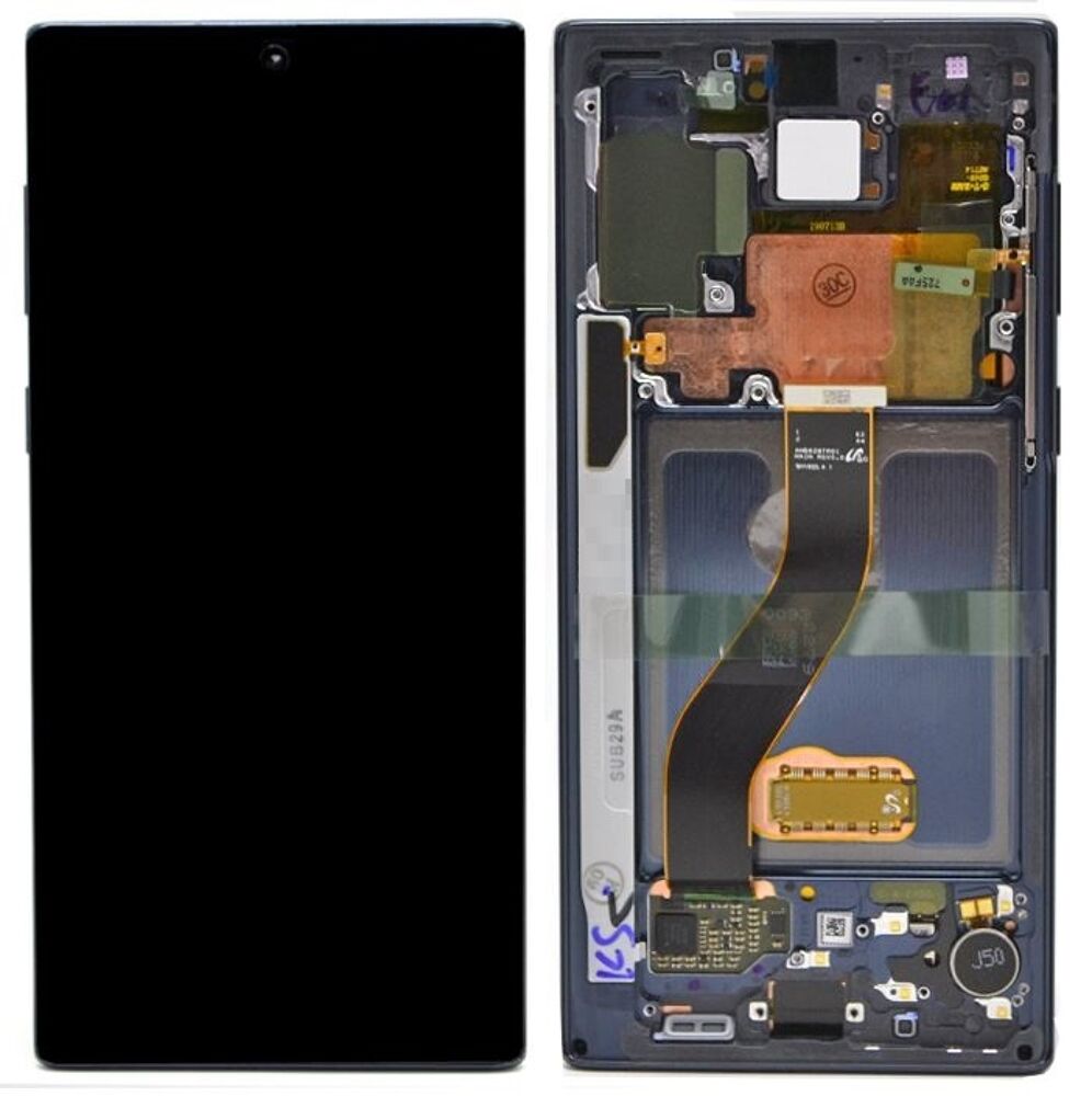 Módulo Pantalla Display (Original) - Black, Samsung Galaxy Note 10 Plus; SM-N975 Original Service Pack GH82-20838A