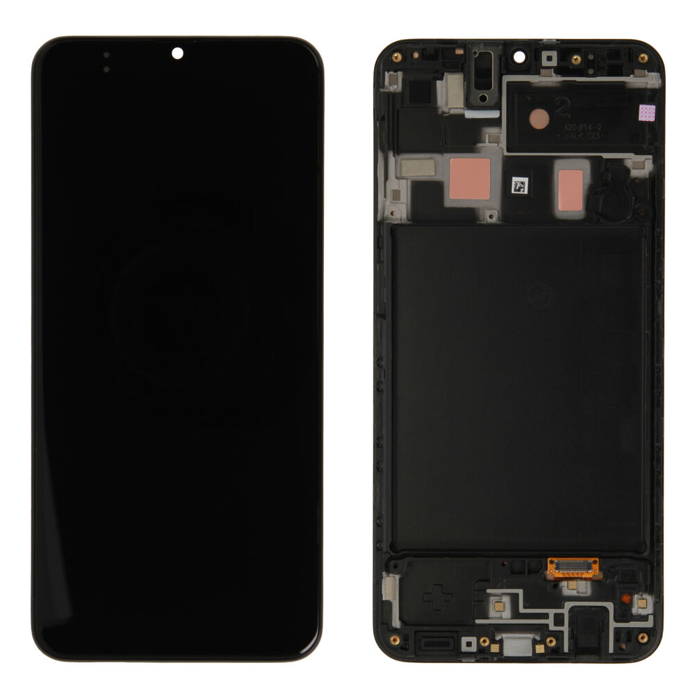 Módulo Pantalla Display (Original) - Black, Samsung Galaxy A20; SM-A205 Original Service Pack GH82-19571A