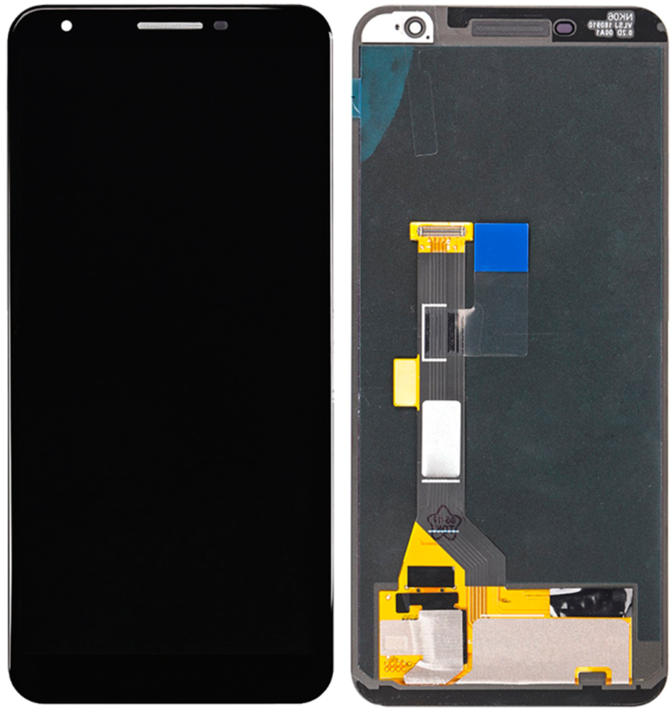 Display excl. frame & Adhesive tape (Original), Google Pixel 3A