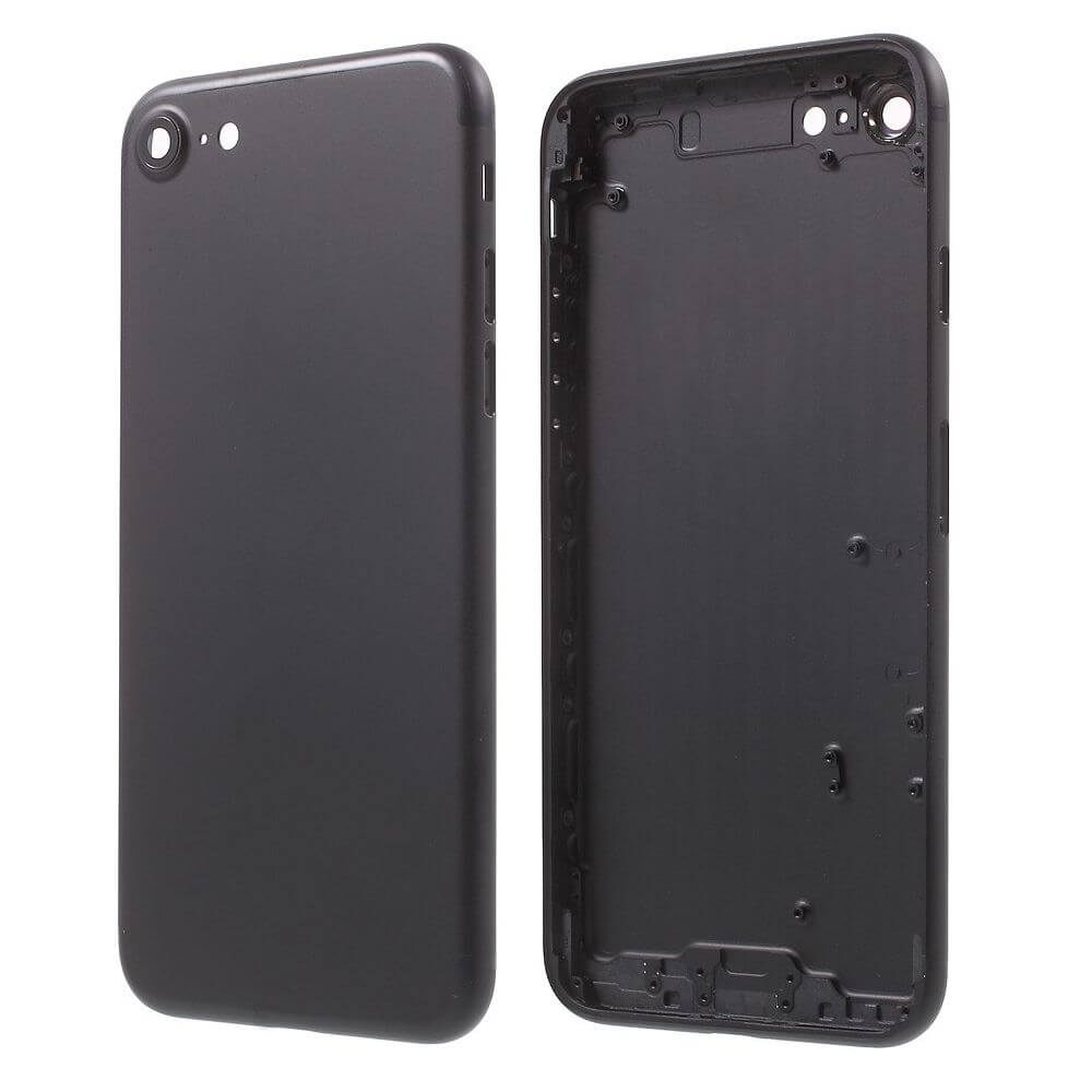 Rear Cover (excl. Logo) - Space Grey, For iPhone 7