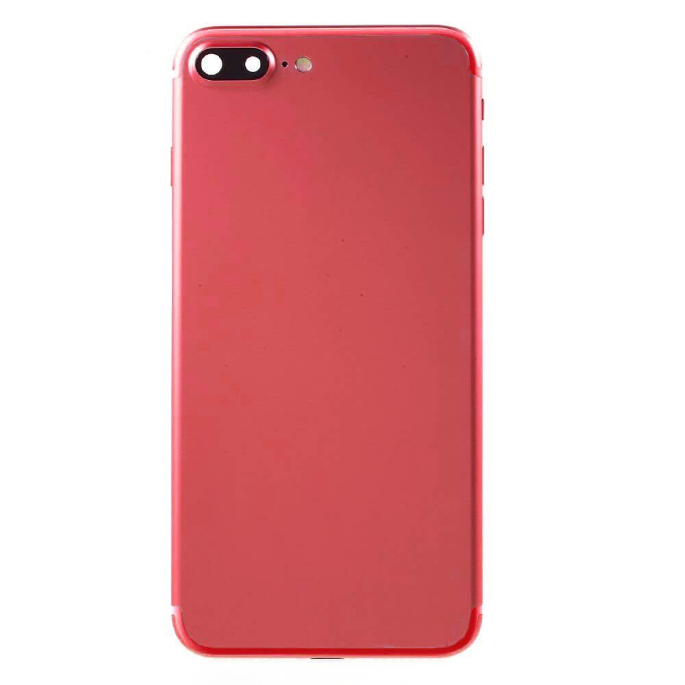Rear Cover (excl. Logo) - Red, For iPhone 7 Plus