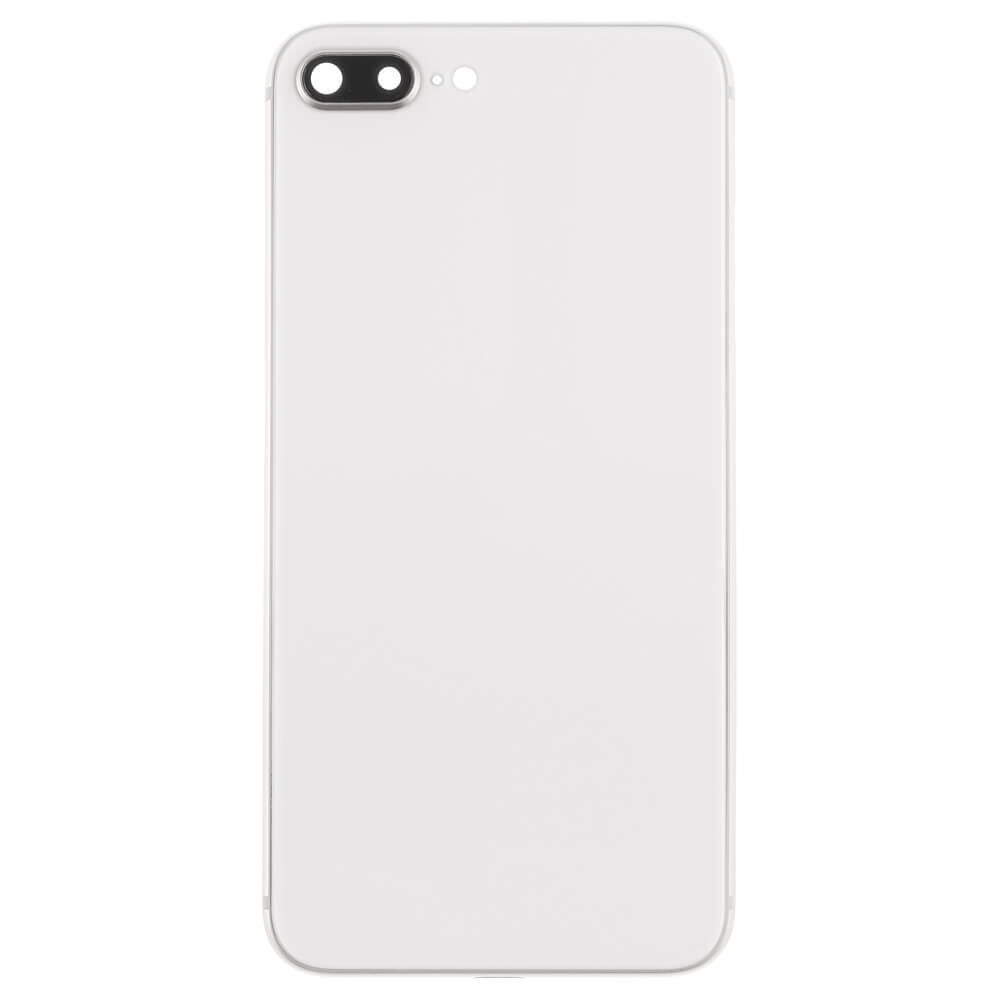 Rear Cover (excl. Logo) - Silver, For iPhone 8 Plus