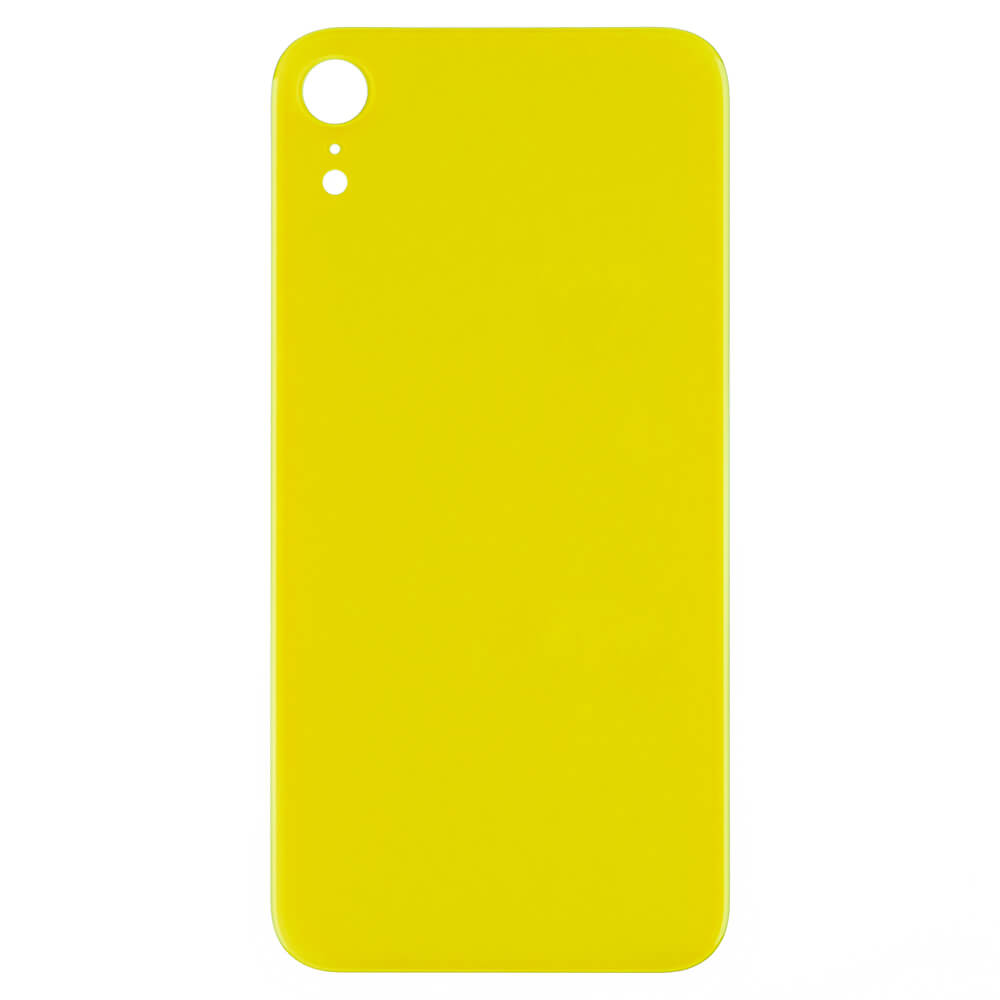 Rear Cover (excl. Logo) - Yellow, For iPhone XR