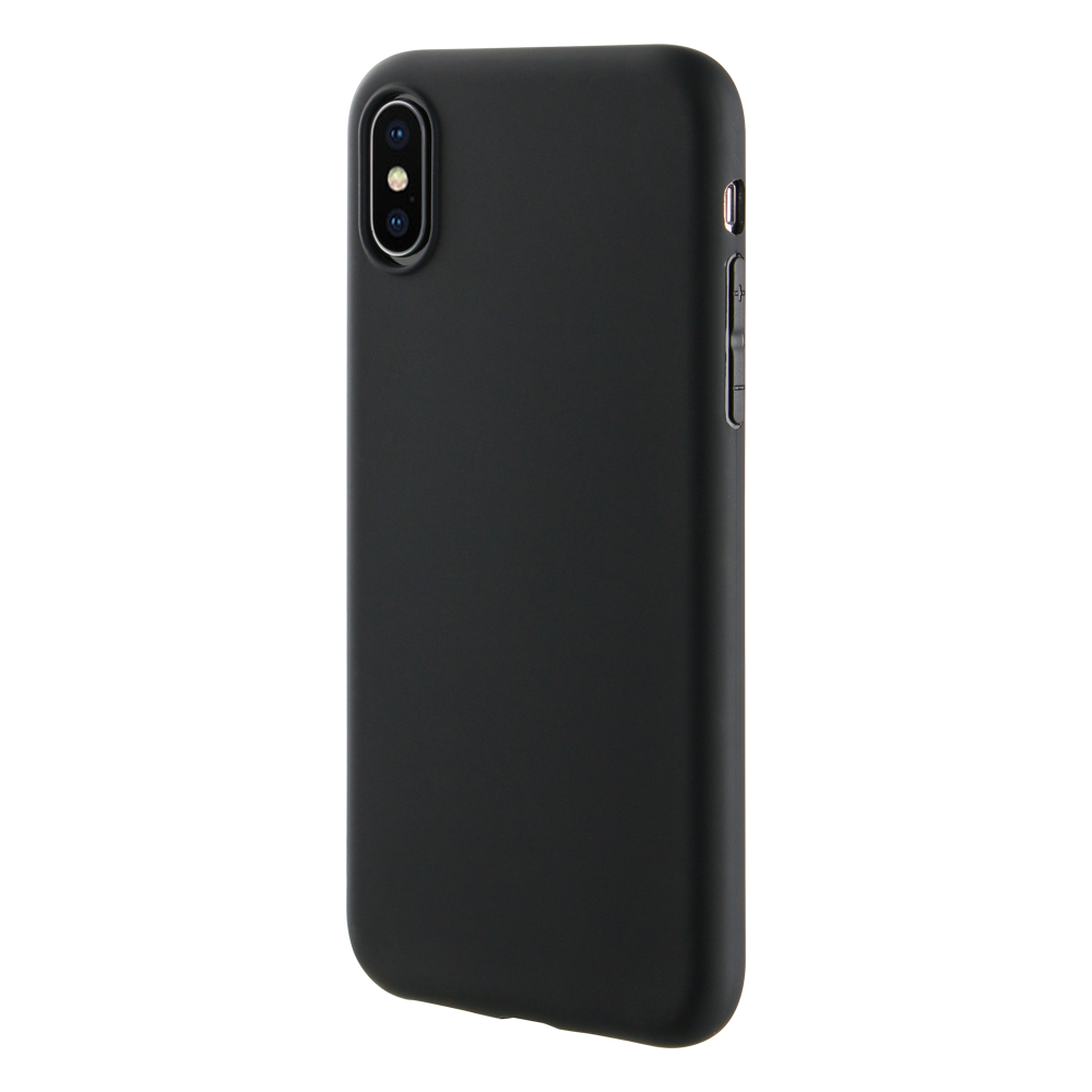 Soft Case - Matt Black, Apple iPhone X / XS