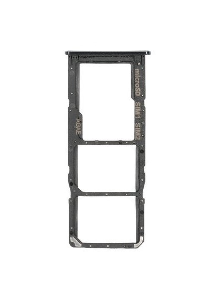 SIM tray (Original) - Black, Samsung Galaxy A51; SM-A515