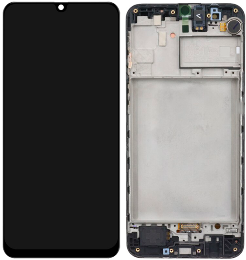 Módulo Pantalla Display (Original) - Black, Samsung Galaxy M31; SM-M315F Original Service Pack GH82-22405A