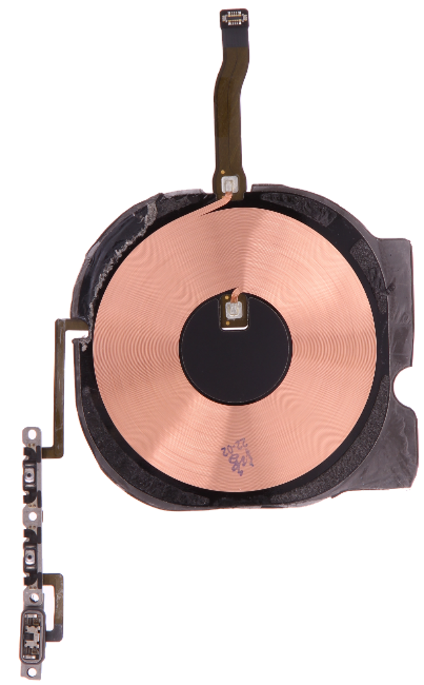 Wireless Charging incl. Flex Cable Volume Button, For iPhone 11 Pro
