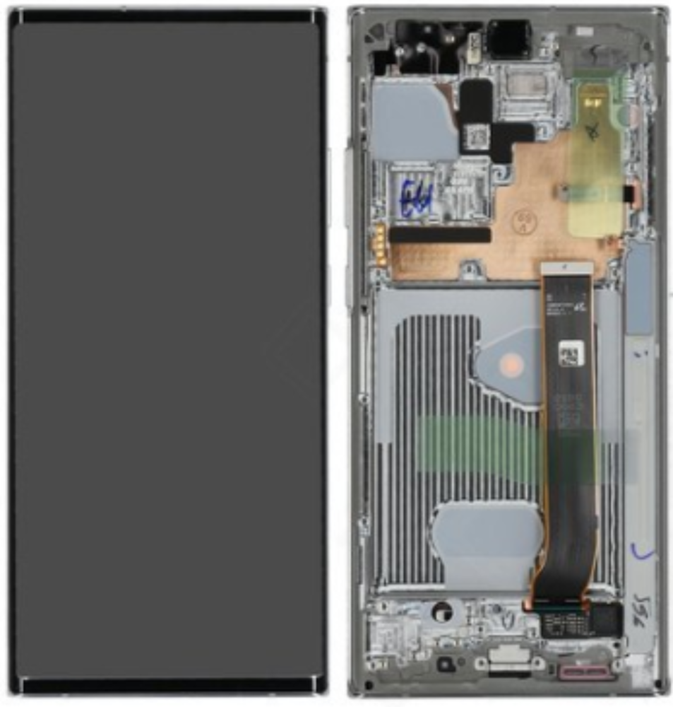 Módulo Pantalla Display (Original) - White, Samsung Galaxy Note 20 Ultra; SM-N985F Original Service Pack GH82-23621C