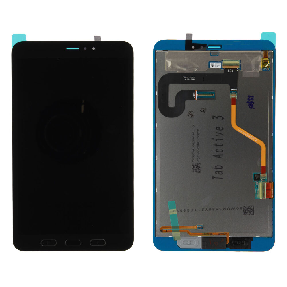 Módulo Pantalla Display (Original) - Black, Samsung Galaxy Tab Active3; SM-T575 Original Service Pack GH82-24340A