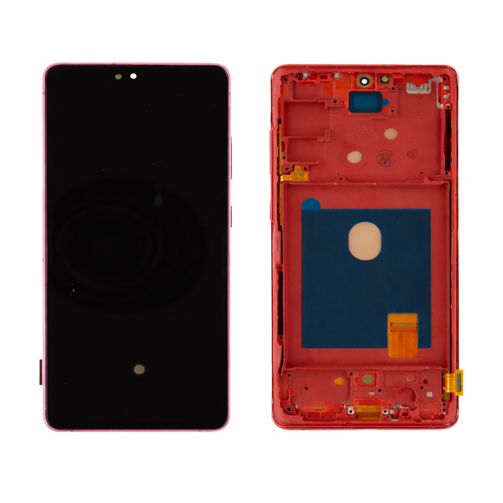 Módulo Pantalla Display (Original) - Cloud Red, Samsung Galaxy S20 FE (5G); SM-G781 Original Service Pack GH82-24214E