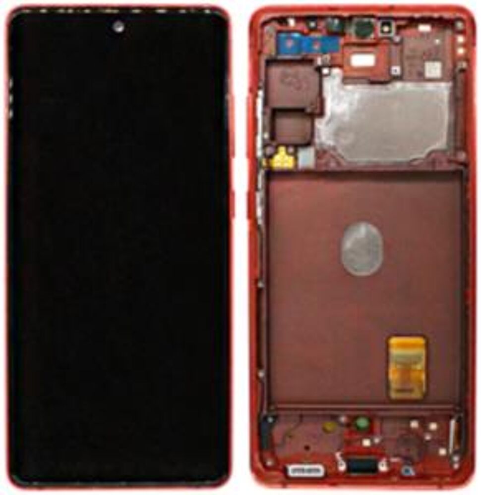 Módulo Pantalla Display (Original) - Cloud Red, Samsung Galaxy S20 FE (5G); SM-G781 Original Service Pack GH82-24478E