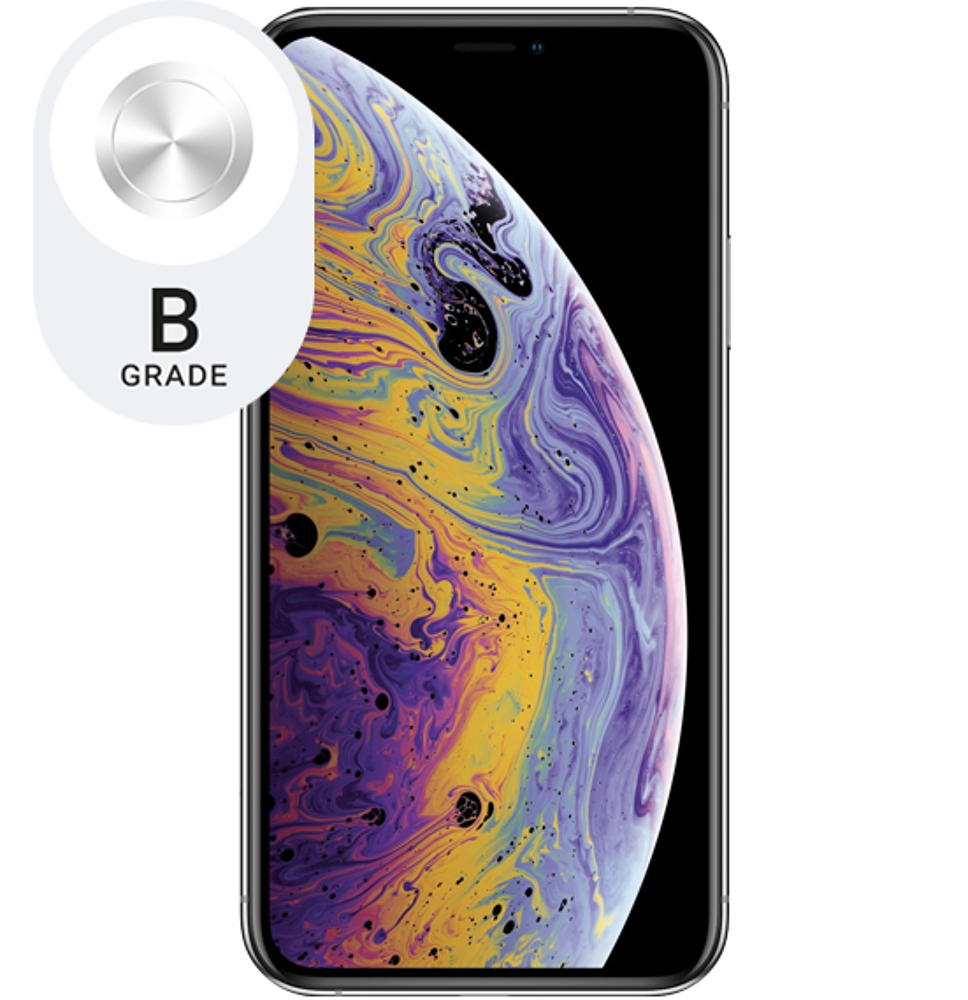 iPhone XS - 64GB - Silver - (PO Slightly used, B)