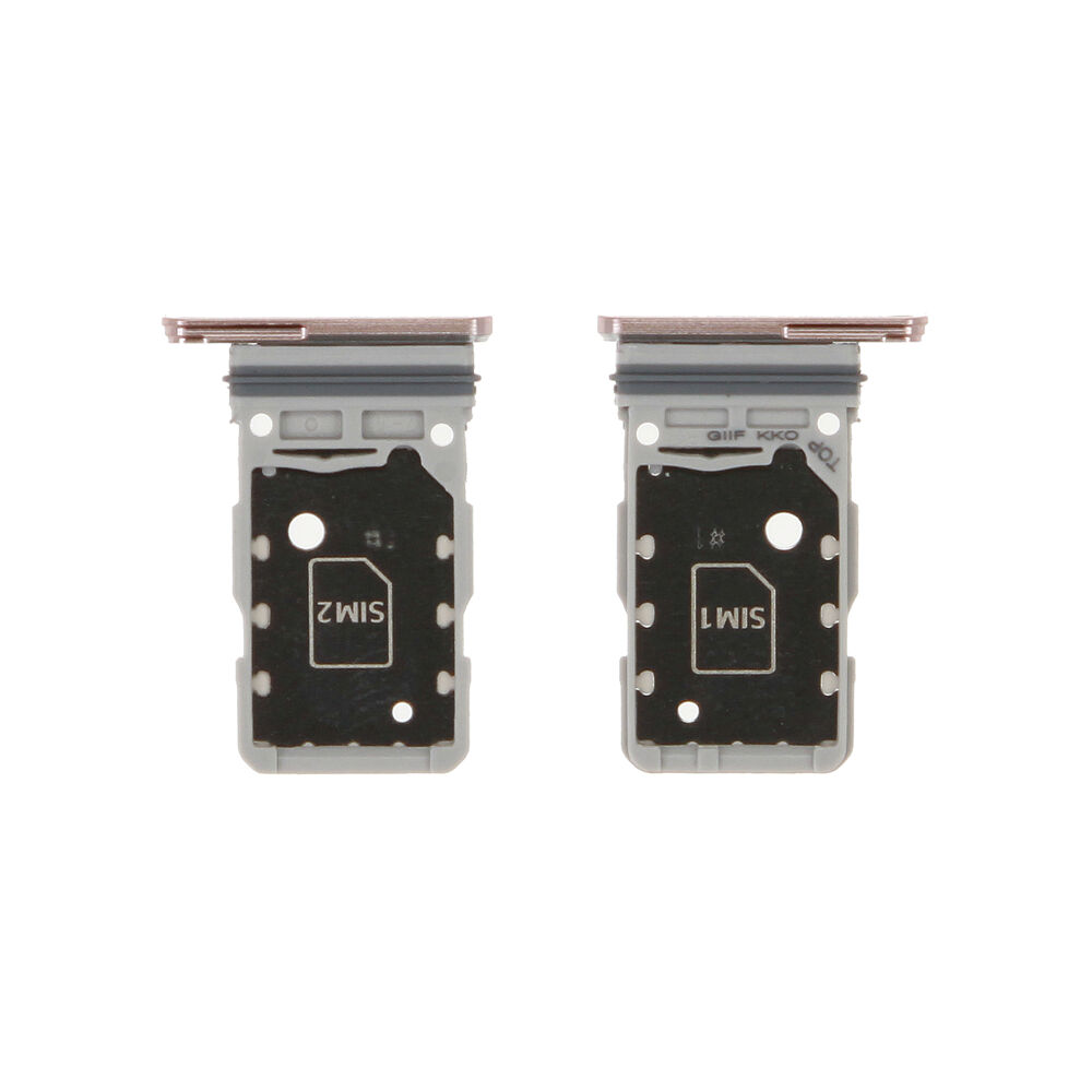 SIM tray (Original) - Silver, Samsung Galaxy S21 Plus / S21; SM-G996 / G991