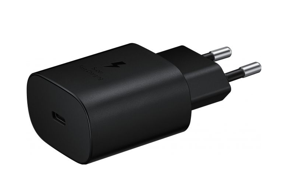 Samsung Travel Fast Charger (USB Type-C) 3A 25W - Black (bulk packaging) (**Charger ONLY**)