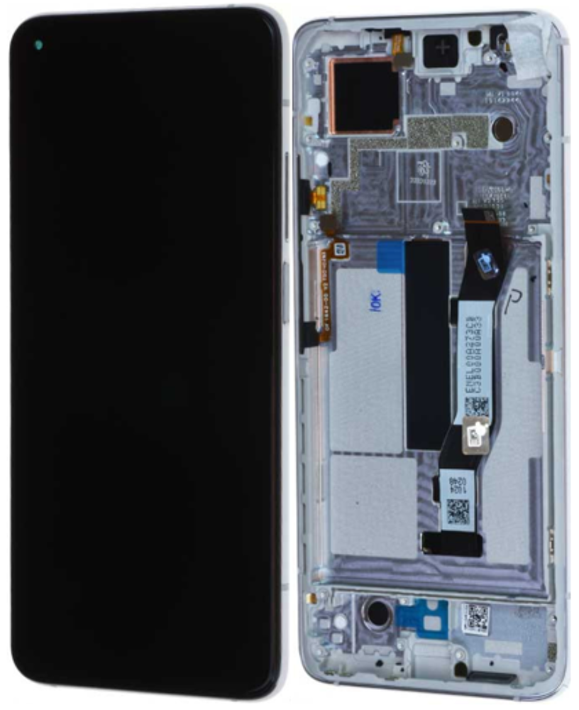 Display (Original) - Silver, Xiaomi Mi 10T / 10T Pro