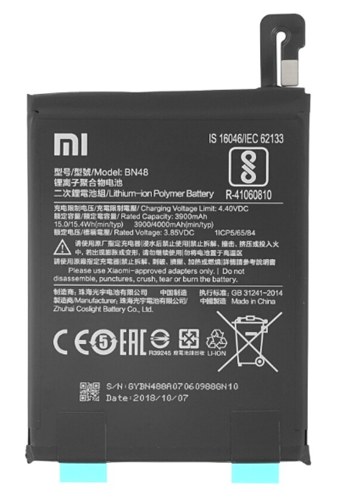 Battery (Original), Xiaomi Redmi Note 6 Pro